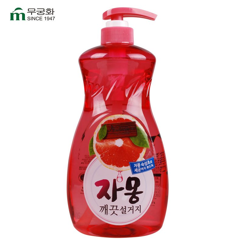 进口 芜琼花 自然葡萄柚洗洁精1000ml去油