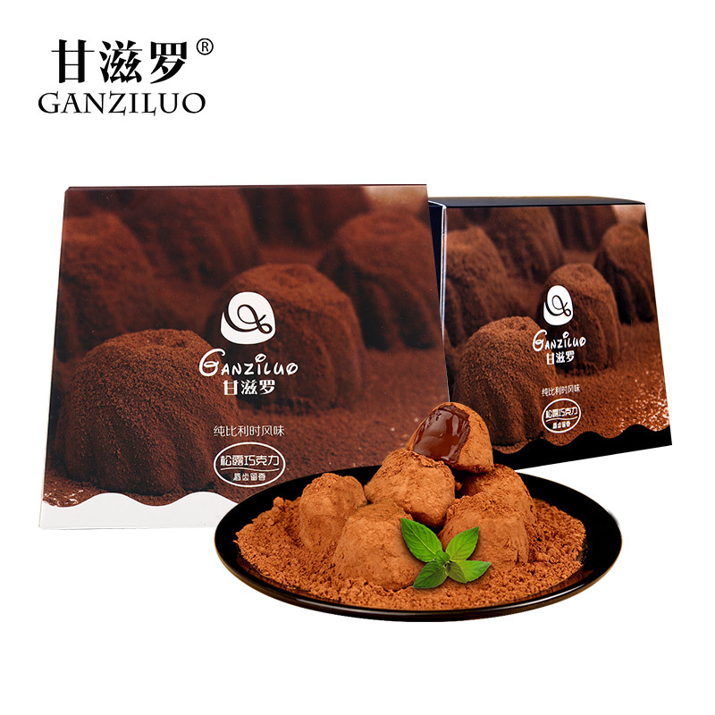 厂家直销 甘滋罗代可松露巧克力礼盒800g礼品 糖果零食巧克力