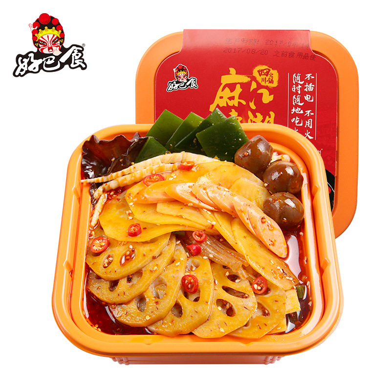 好巴食四川麻辣微火锅自煮火锅懒人自热火锅方便速食厂家直销
