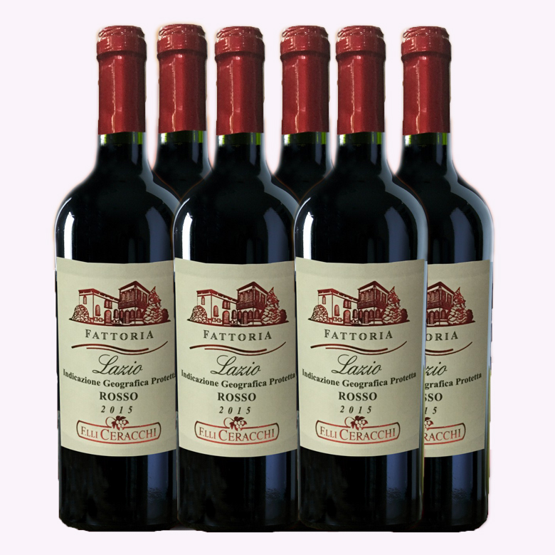 法托利亚意大利原装原瓶进口城堡干红葡萄酒原装750ML*6瓶
