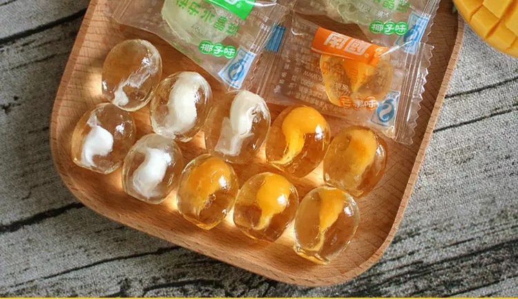 新品上市 海南特产 南国快乐水晶球200g芒果味软糖