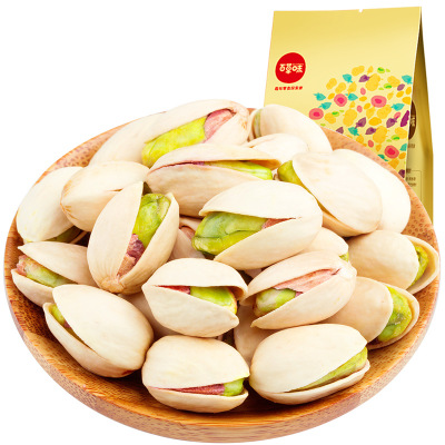 百草味-开心果200g 盐q味 干果零食炒货休闲食品