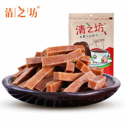 清之坊山楂条168g 山楂片办公室休闲零食品 童年回忆怀旧小吃