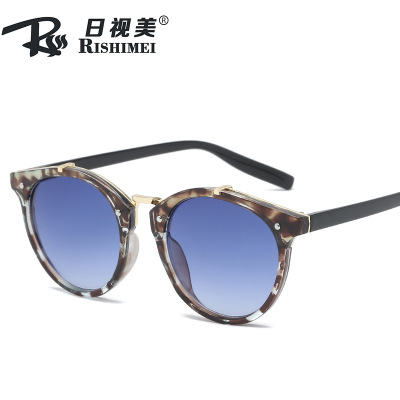 新款太阳镜欧美潮流墨镜复古海洋片太阳眼镜