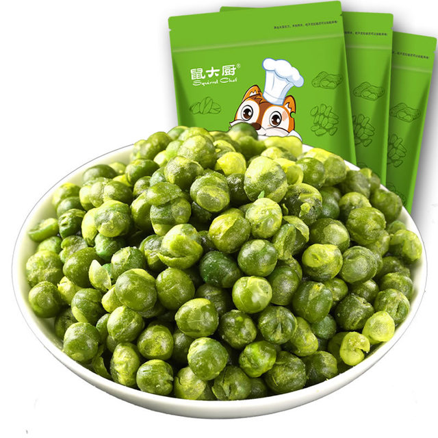 三只松鼠同款蒜香青豆108g/袋装三只松鼠同款零食坚果炒货