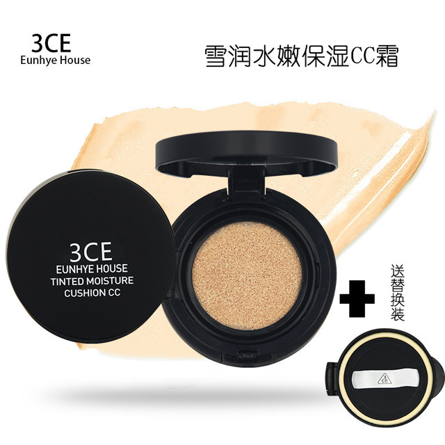 气垫CC霜裸妆遮瑕补水保湿粉底霜